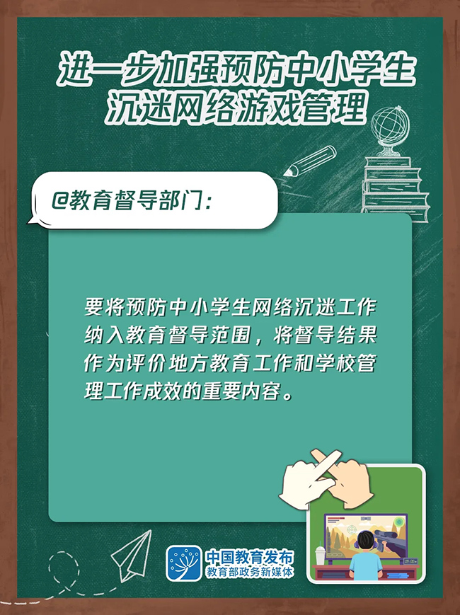大圖！進(jìn)一步加強(qiáng)預(yù)防中小學(xué)生沉迷網(wǎng)絡(luò)游戲管理這樣做(圖6)